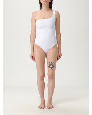 Kampos One-Shoulder One-Piece Swimsuit - White