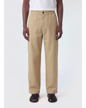 LeKasha Organic Linen Pants - Natural