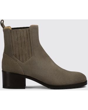 Doucal's Chelsea-Boots Aus Veloursleder Mit Elastischen Einsätzen - Braun