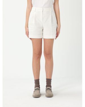 Brunello Cucinelli Pantaloncino Donna - Bianco