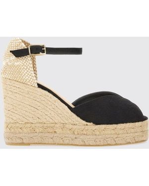 Castañer Court Shoes - Natural