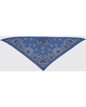 Ferragamo Sciarpa Triangolare Arabesque - Blu