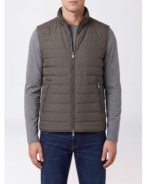 Brunello Cucinelli Quilted Gilet - Gray