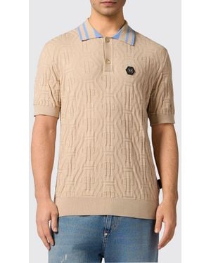 Philipp Plein Polo Shirt - Natural