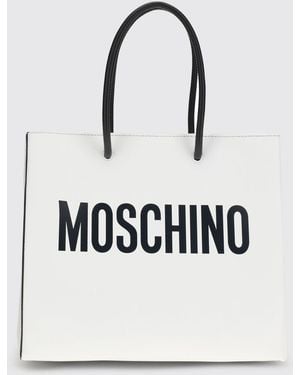 Moschino Leather Bag - White