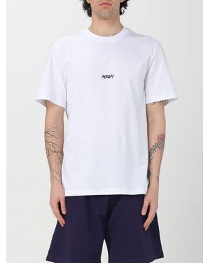MSGM Camiseta Hombre - Blanco