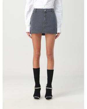 ROTATE BIRGER CHRISTENSEN Gonna Jeans - Grigio