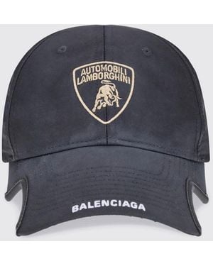 Balenciaga Chapeau Homme - Bleu