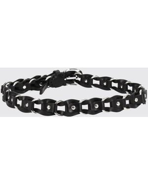 Isabel Marant Bali Braided Leather Belt With Studs - White