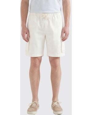 Brunello Cucinelli Cotton Cargo Shorts - White