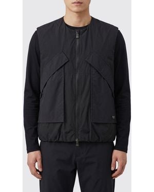 Tatras Cotton Blend Vest - Black