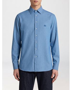 Etro Camicia Uomo - Blu