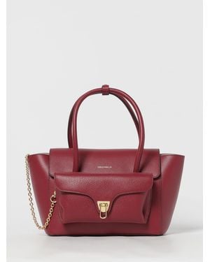 Coccinelle Sac Porté Épaule Femme - Rouge