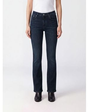 Dondup Mid-Rise Skinny Fit Stretch Cotton Denim Jeans - Blue
