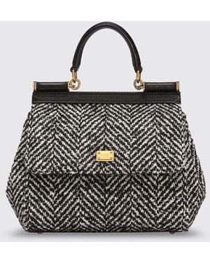 Dolce & Gabbana Borsa A Mano Sicily - Bianco