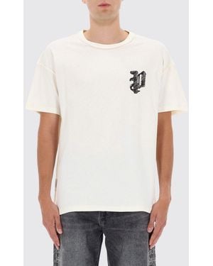 Purple T-Shirt - White