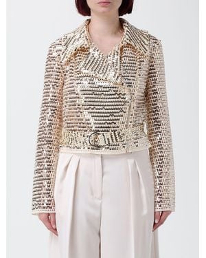 SIMONA CORSELLINI Sequin Jacket - White