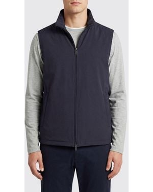 Fay Suit Vest - Blue