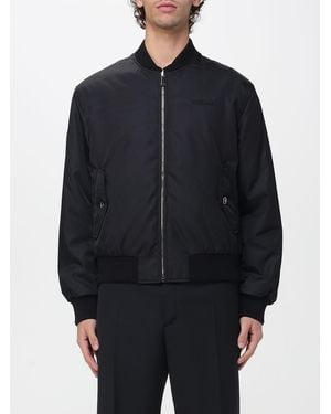 Versace Nylon Bomber Jacket - Blue