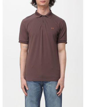 Sun 68 Polo Shirt - Purple