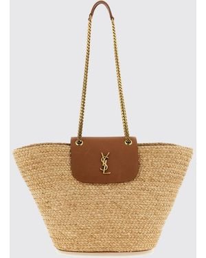 Saint Laurent Bolso De Mano Mujer - Neutro