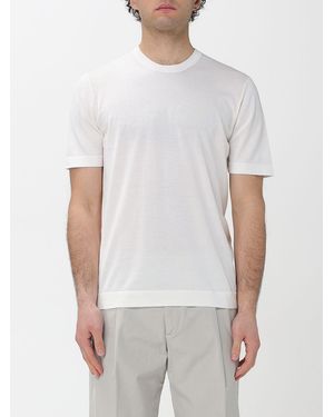 Drumohr Superlight Cotton T-Shirt - White