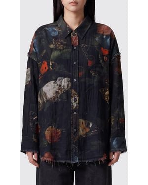 R13 Camisa Mujer - Azul