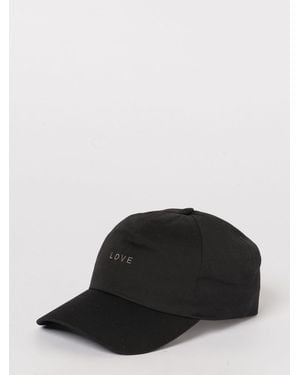 Rick Owens Cotton Canvas Love Hat - Black