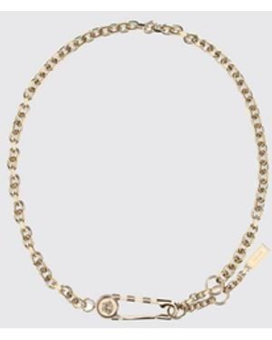 Versace Chain Belt With Safety Pin - Blue
