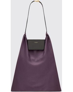 Saint Laurent Shoulder Bag - Purple