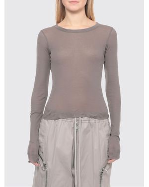 Rick Owens Jersey Mujer - Gris