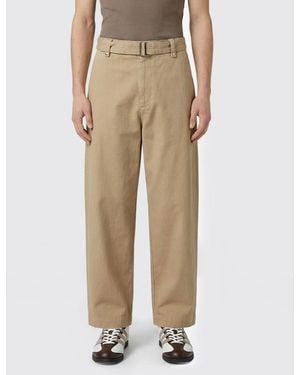 Entire studios Cotton Palazzo Trousers - Natural