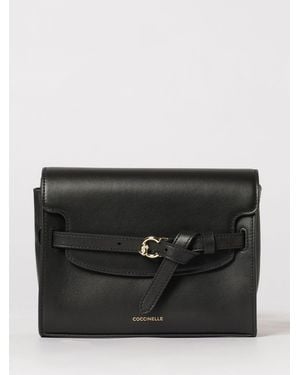 Coccinelle Sabine Mini Leather Bag - Black