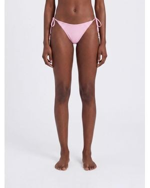 Jacquemus Stretch Polyamide Bikini Bottom - Red