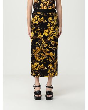 Versace Jeans Couture Falda Mujer - Metálico