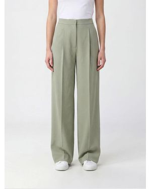 Alberta Ferretti Crêpe Tailored Trousers - Green