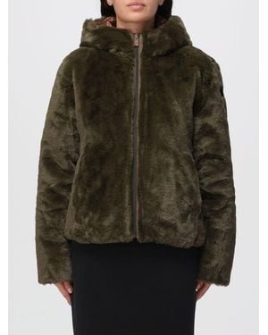 Suns Boards Fur Coat - Green