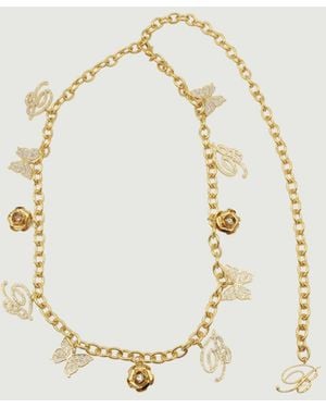 Blumarine Belt - White