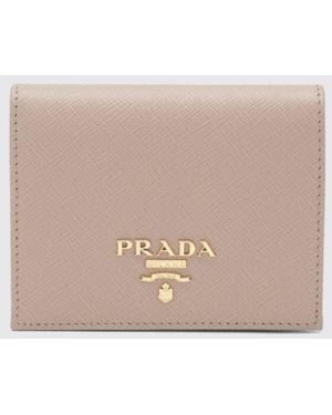 Prada Saffiano Leather Wallet - Multicolour