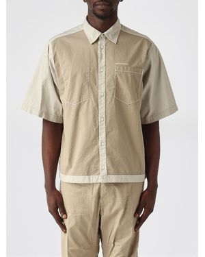 DSquared² Stretch Cotton Shirt - Natural