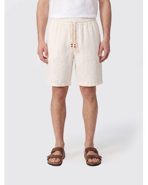 MC2 Saint Barth Cotton Cargo Shorts - Natural