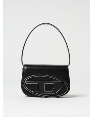 DIESEL 1Dr Nappa Leather Bag - Black
