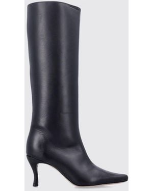 BY FAR Stevie 42 Leather Boots - Blue