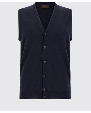 Zanone Suit Vest - Blue