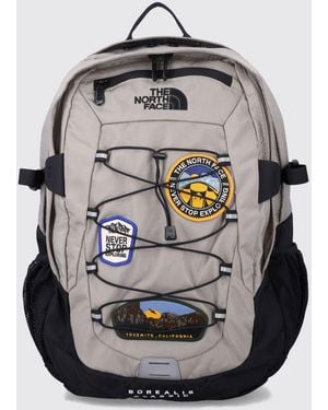 The North Face Borealis Classic Patch Water-Repellent Ripstop Nylon Backpack - Grey
