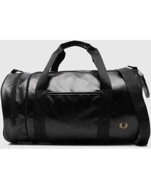 Fred Perry Recycled Polyester Duffle Bag - Black