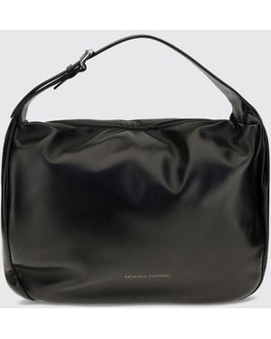 Brunello Cucinelli Bolso De Hombro Mujer - Negro