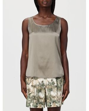 Max Mara Satin Top - Natural