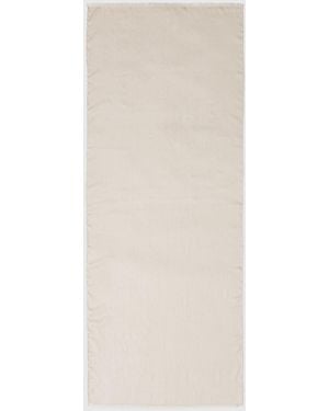 Twinset Viscose Blend Scarf - White
