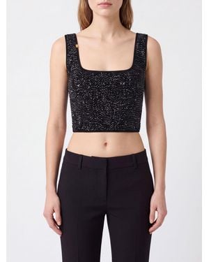 Elisabetta Franchi Top - Black